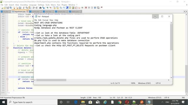 REST-API :CRUD OPERATIONS смотреть онлайн
