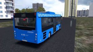 OMSI 2 МАЗ 206.486, Южная Москва 404 маршрут + Голосовой информатор.