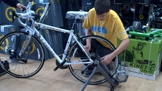 How to set up a stationary trainer смотреть онлайн