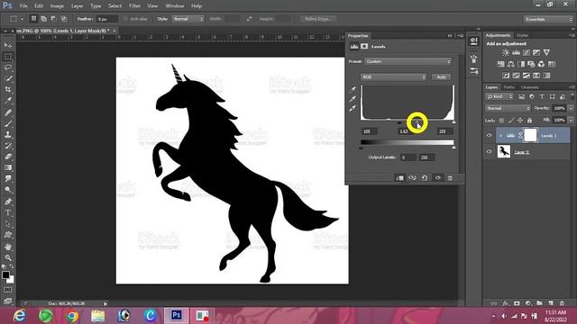 Remove watermarks from black and white image In Photoshop CS6 смотреть онлайн