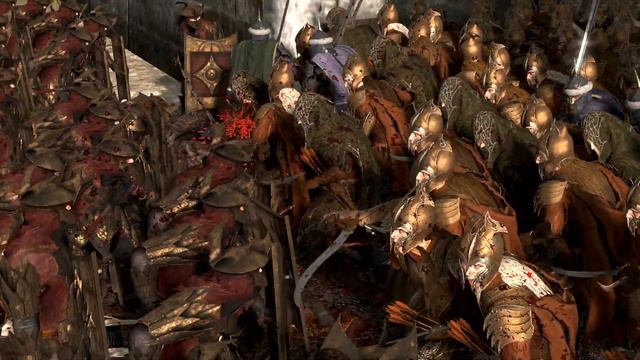 EREBOR LEADS THE CHARGE! - Rise Of Mordor Total War Multiplayer Siege