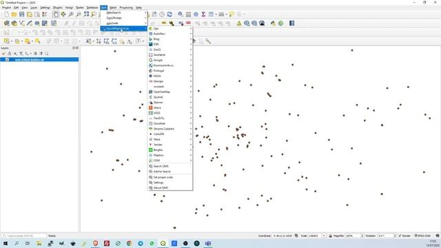 Importing Excel (CSV) Coordinates into QGIS смотреть онлайн