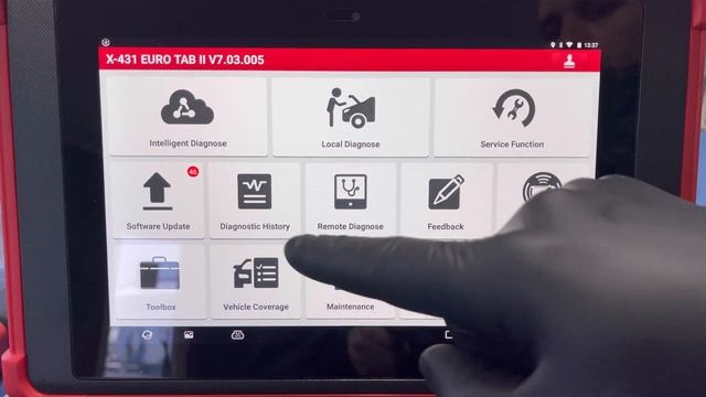 Launch X431 Tab II+ HD III - unboxing & review!!! european version