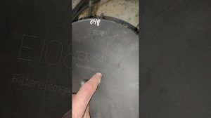 Замена фильтра двигателя DAF XF 105