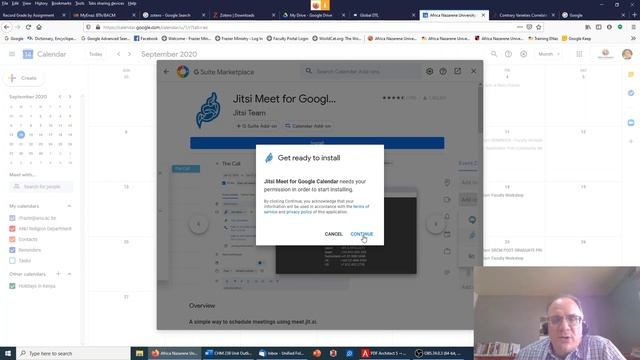 Using Jitsi Meet with ANU Calendar смотреть онлайн