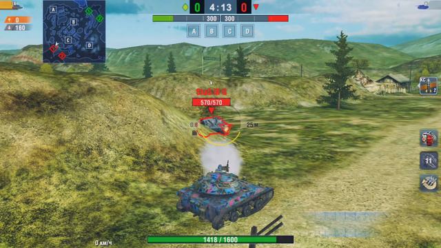 Как правильно стрелять с птура/ World of Tanks Blitz смотреть онлайн