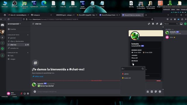 Minecraft Server Gratis en Github + plugin DiscordSrv consola смотреть онлайн