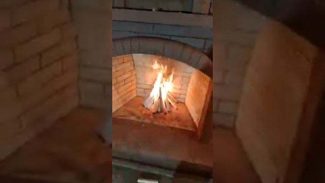 Камин первая проверка