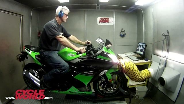 2013 Kawasaki Ninja 300 gets Dyno Tested смотреть онлайн