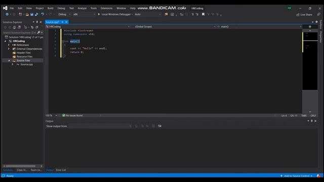 Visual Studio | C++ | Tamil | Basic Coding смотреть онлайн