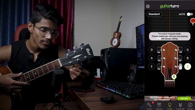Guitar Tuner - How To Tune Guitar- Simple & Easy For Beginners смотреть онлайн