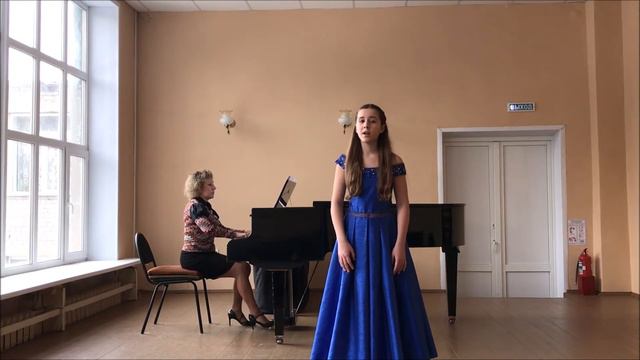 Сорокина Анастасия Ц.Кюи "Под липами" Л.Марченко "Менуэт" смотреть онлайн