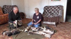 Выделка камуса по эвенкийски от мастера
