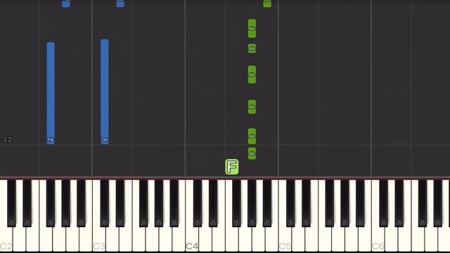 Mike Shinoda - Crossing A Line Piano Tutorial | Medium смотреть онлайн