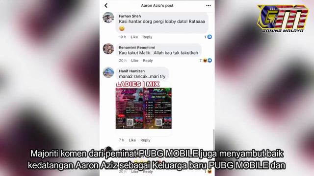 Aaron Aziz Jadi Duta PUBG ! Komen Onthego Yang Menarik Perhatian HAHA смотреть онлайн
