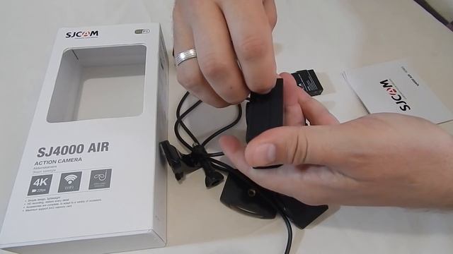 Распаковка и обзор камеры SJCAM - SJ4000 AIR (небольшое сравнение) смотреть онлайн
