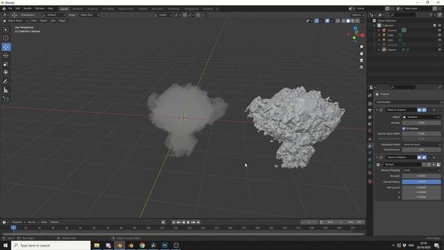 Blender Volume Modifier Inception: Mesh To Volume - Volume To Mesh - Mesh To Volume
