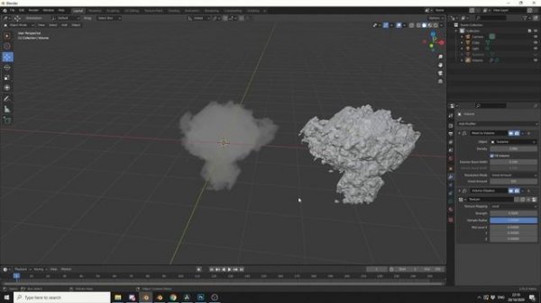 Blender Volume Modifier Inception: Mesh to volume - volume to mesh - mesh to volume