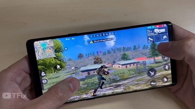 Samsung Note 9 Test Game Free Fire RAM 6GB | Exynos 9810, Battery Test Samsung Note 9 смотреть онлайн