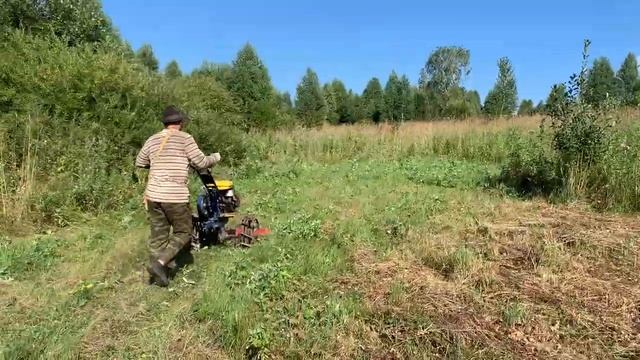 Мотоблок Каскад: Роторная косилка смотреть онлайн