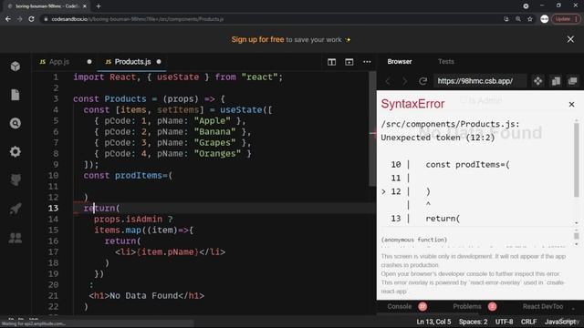 4 JSX Element Variable смотреть онлайн