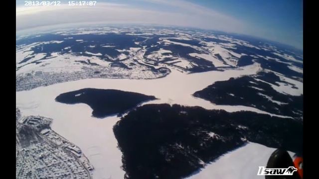 Зимний полет на 1200 м Очер смотреть онлайн