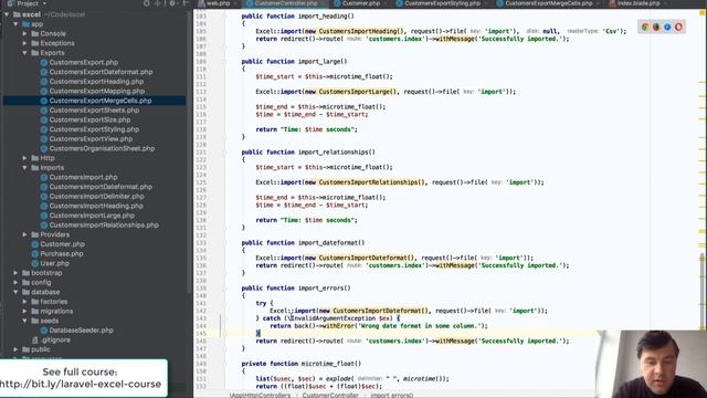 Handling Exceptions in Laravel Excel Import смотреть онлайн
