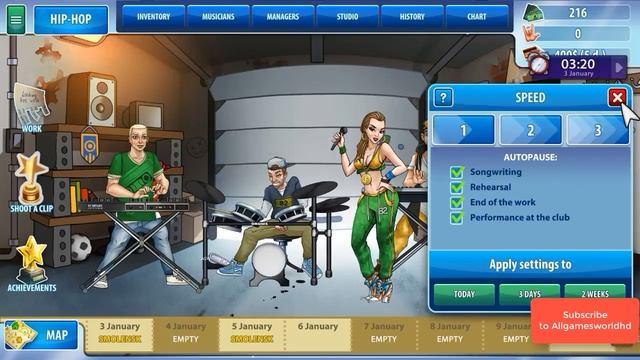 Music Band Manager Huge Gameplay (PC game) смотреть онлайн