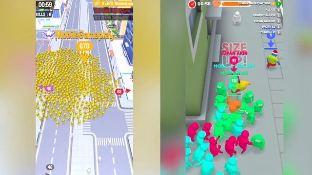 CROWD CITY VS. GANGS.IO | WICH GAME IS BETTER? смотреть онлайн
