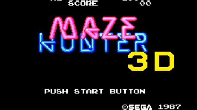 Maze Hunter 3D (USA, Europe) (Sega Master System) смотреть онлайн