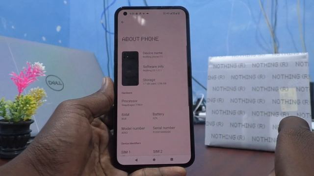 How to check processor details in Nothing Phone 1 смотреть онлайн