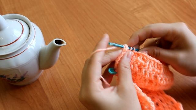 ГРЕЛКА НА ЧАЙНИК крючком (2 часть) смотреть онлайн