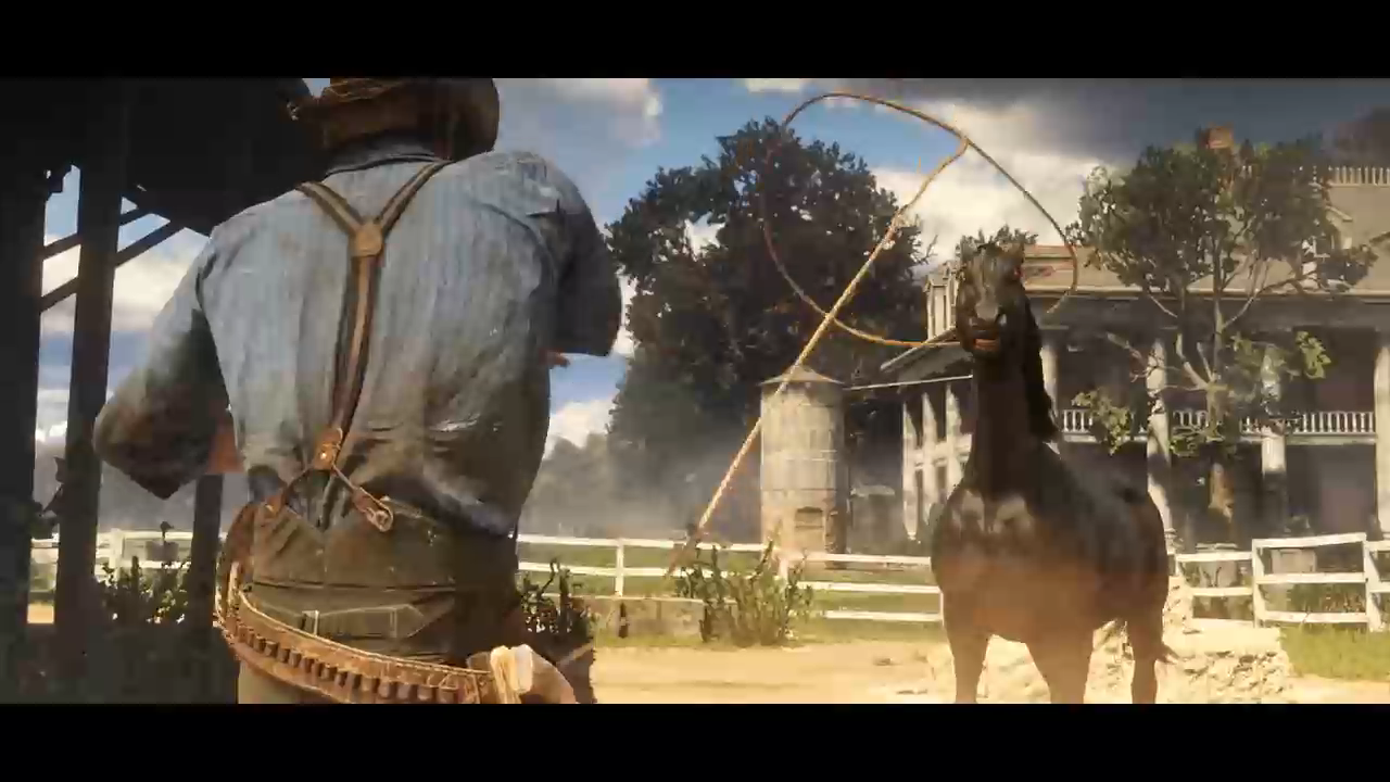Второй официальный трейлер Red Dead Redemption 2 смотреть онлайн
