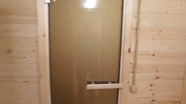 Каркасный дачный дом-баня 6м*7,5м смотреть онлайн