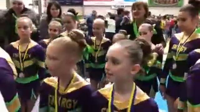 Команда ENERGY ПОЗДРАВЛЕНИЕ ОТ РОДИТЕЛЕЙ черлидинг Одесса смотреть онлайн