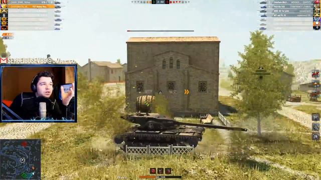 WoT Blitz - Стримеру не дали сделать 10к УРОНА ● Что случилось в этом БОЮ- World of Tanks Blitz смотреть онлайн