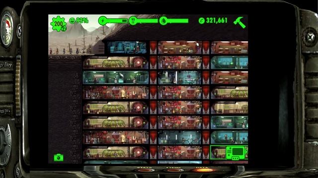 Fallout Shelter HD - Day 30 - 200 Dwellers THE end смотреть онлайн