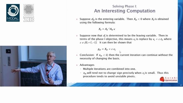 Robert Bixby: Solving Linear Programs: The Dual Simplex Algorithm (3/3): Implementing the Algorithm смотреть онлайн