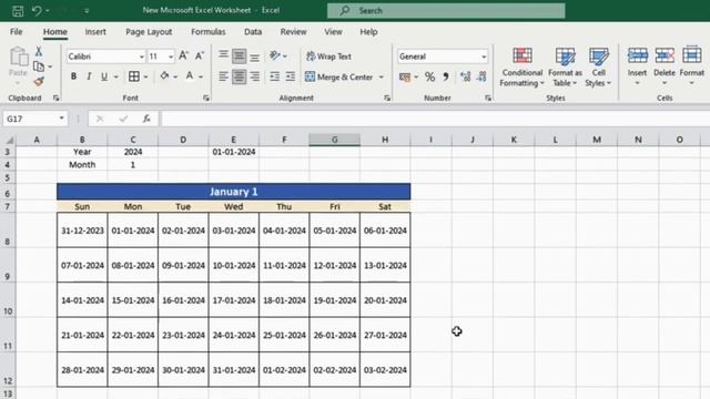 How to Create Calender in Excel 2024 #exceltips #exceltutorial #excel #viral #viralvideo #trending смотреть онлайн