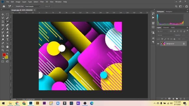 Bangla Photoshop tutorial | Part 5 |Eye dropper tool |3D material tool|color sampler tool|Ruler too смотреть онлайн