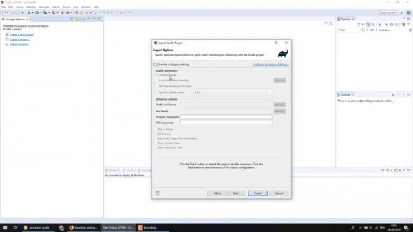 How to import a Gradle project into Eclipse (Full Version)