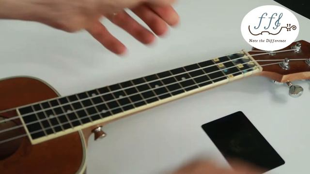 How to install your Fantastic Finger Guide for Ukulele, Guitar & Electric Bass смотреть онлайн