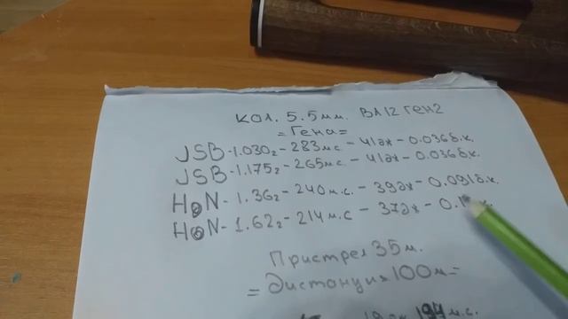 Вл12 ген2 пульки H&N Slug HP и JSB после настройки редуктора смотреть онлайн