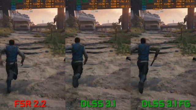 STAR WARS Jedi Survivor DLSS 3 Frame Generation Patch | 1440p FSR 2.2 vs DLSS 3.1 FG Comparison смотреть онлайн