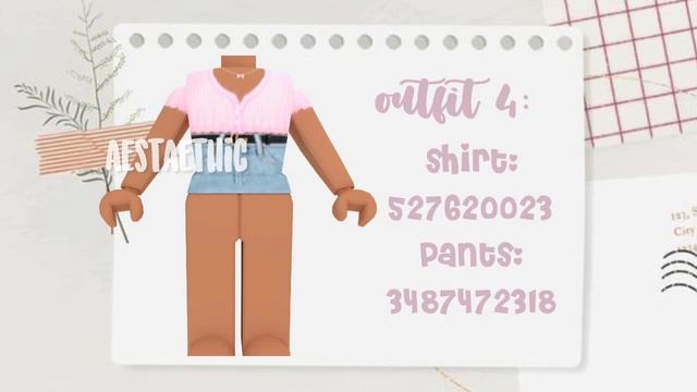 aesthetic BERRY AVENUE CODES CLOTHES & BLOXBURG OUTFIT CODES PT.2! ID BROOKHAVEN #roblox #outfit смотреть онлайн