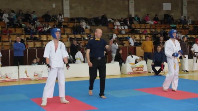 Аллакулыев Виталий(OYAMA KARATE) - "Крымская Весна" (Первый бой) смотреть онлайн