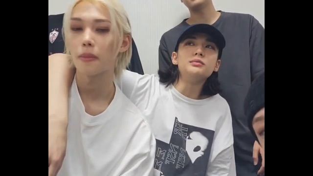 Моменты Хёнликса на стриме Хёнджина в Instagram | Hyunlix Moments On Hyunjin's Instagram Stream