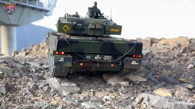 RC TANK 1/16 Heng Long Leopard 2 A6 (28-1) смотреть онлайн
