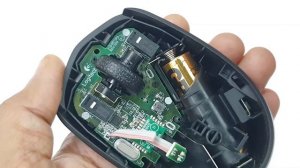 Logitech B170 Mouse Click and Scroll Fix - Disassembly (update: 3rd tab under battery)
