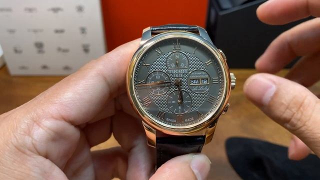 [ Đẹp Đỉnh ] Tissot Le Locle Valjoux Chronograph T006.414.36.443.00 T0064143644300 | TIMEWISE